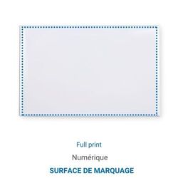 Magnet RECTANGLE - France Brillant 68 x 45 mm