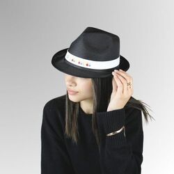 Chapeau de paille BUDGET - Blanc