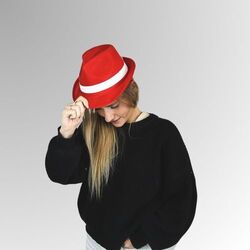 Chapeau de paille BUDGET - Blanc