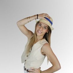 Chapeau de paille CAPIRA - Blanc