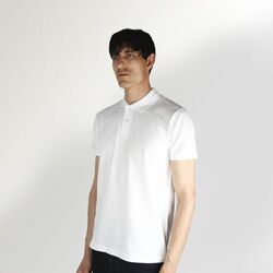 Polo BUDGET H/F - Blanc S