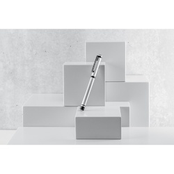 STAIN. Roller en métal et clip en acier inoxydable