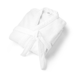 RUFFALO. Peignoir de bain (350 g/m²) en coton (82%) et coton recyclé (18%)