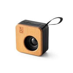 MAYER. Enceinte portable 3W avec 4h d'autonomie en bambou et ABS recyclé (100 % rABS)