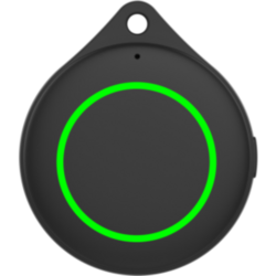 Géolocaliseur en plastique recyclé RCS IPX5 Findpop Dual