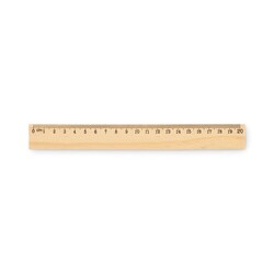 RULER20 Règle en bois 20cm