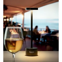 BISTRO Lampe à poser en aluminium