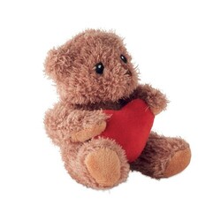 CUDDLE Petit ours peluche avec cœur
