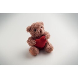CUDDLE Petit ours peluche avec cœur