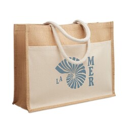 BAGA Sac shopping en jute