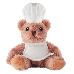 TEDDCHEF Ours en peluche chef cuisinier