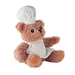 TEDDCHEF Ours en peluche chef cuisinier