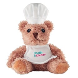 TEDDCHEF Ours en peluche chef cuisinier