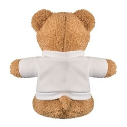 JACKIE Peluche Ourson t-shirt 23cm