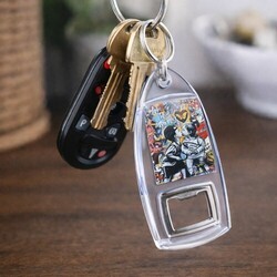 Porte-clés Décapsuleur OPERA - 56 mm Brillant