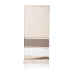 Fouta serviette polycoton recyclé 470g MARINA