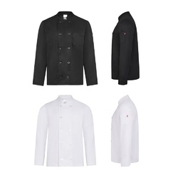 VL BACO. Veste de cuisine à manches longues (190 g/m²)