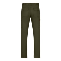 VL HERMES. Pantalon en sergé à poches multiples (190 g/m²)