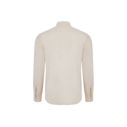 VL PRITHVI MAN. Chemise Oxford pour homme (180 g/m²) en coton (50 %), polyester (45 %) et élasthanne (5 %)