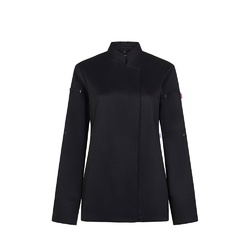 VL THOTH. Veste de cuisine pour femme (190 g/m²) en coton (35 %) et polyester recyclé (65 %)