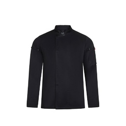 VL AGNI. Veste de cuisine unisexe (190 g/m²) en coton (35 %) et polyester recyclé (65 %)