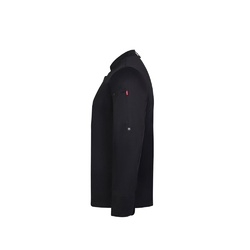 VL AGNI. Veste de cuisine unisexe (190 g/m²) en coton (35 %) et polyester recyclé (65 %)