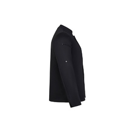 VL AGNI. Veste de cuisine unisexe (190 g/m²) en coton (35 %) et polyester recyclé (65 %)