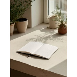 HEMINGWAY SQUARE. Carnet A5 en PU avec papier quadrillé