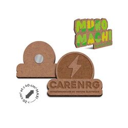 MAGNET CREATION MDF EP 3 mm AVEC UN AIMANT NÉODYME AU DOS (40cm2maxi)