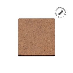 MAGNET CREATION MDF EP 3 mm AVEC UN AIMANT NÉODYME AU DOS (40cm2maxi)