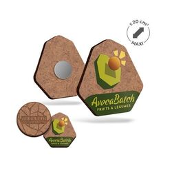 MAGNET CREATION MDF EP 3 mm AVEC UN AIMANT NÉODYME AU DOS (20cm2maxi)