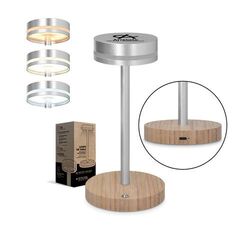LAMPE D'AMBIANCE DE TABLE OU BUREAU REGLABLE ET RECHARGEABLE