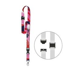 CORDON TOUR DE COU ANTI-ETRANGLEMENT / LANYARD 2X92 CM - SUBLIMATION