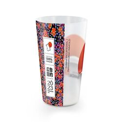GOBELET PLASTIQUE REUTILISABLE 30 cl RAS BORD (IML)