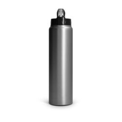 BOUTEILLE GOURDE 1 L INOX AVEC PAILLE