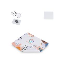 Tapis souris microfibre, picots silicone, 18 × 22 cm, sublimation.