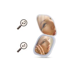 Miroir compact à LED 350 mAh