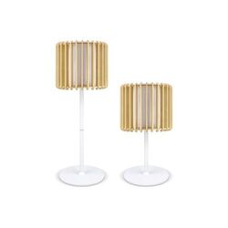 Lampe LED Coollux Lamella Luna Tall