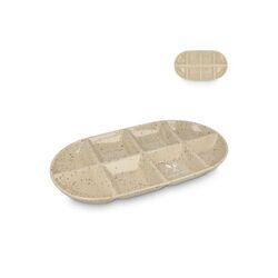 Plat de service en céramique Sagaform Ditte 36 x 20 cm