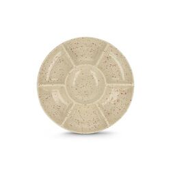 Assiette ronde en céramique Sagaform Ditte 26 cm