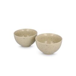 Sagaform Ditte Ensemble de bols en céramique 12 cm