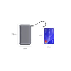 Batterie externe Nova 65W avec câble USB-C intégré, 30000 mAh