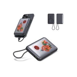Batterie externe Nova Wireless compatible avec MagSafe et Apple Watch 10 000 mAh
