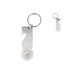 Porte-clés à jeton pour trolley