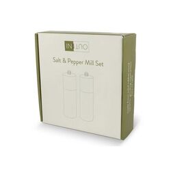 Ensemble de moulins à sel et à poivre en bois InSideOut