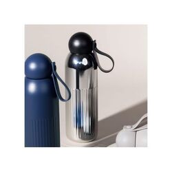 Sagaform Bouteille en acier Tekla chromé (recyclé) 500 ml