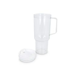 Tasse Miami avec anse transparente 1,2 L R-PET
