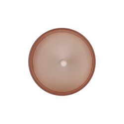 Bougie rechargeable à l'huile de cire et LED Nyelle dans un verre