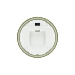 Bougie rechargeable à l'huile de cire et LED Nyelle dans un verre