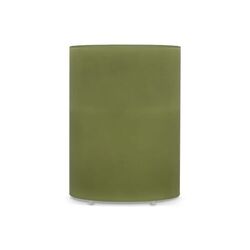 Bougie rechargeable à l'huile de cire et LED Nyelle dans un verre